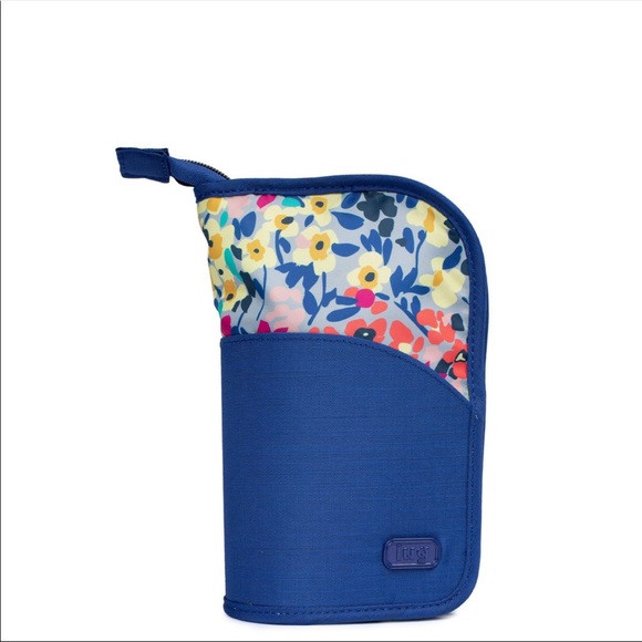 lug Handbags - Lug Canoe Cometic Brush Holder in Wildflower Multi - New With Tags!